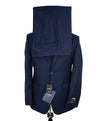 ERMENEGILDO ZEGNA - "Slim" SAKS FIFTH AVENUE Blue n' Camel Check Suit - 40R