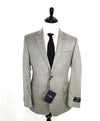 ERMENEGILDO ZEGNA - "Classic" SAKS FIFTH AVENUE Gray Textured Suit - 40R