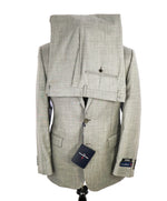 ERMENEGILDO ZEGNA - "Classic" SAKS FIFTH AVENUE Gray Textured Suit - 40R