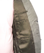 ERMENEGILDO ZEGNA - "Classic" SAKS FIFTH AVENUE Gray Textured Suit - 40R