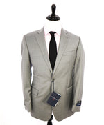 ERMENEGILDO ZEGNA - "Classic" SAKS FIFTH AVENUE Gray Textured Suit - 42L
