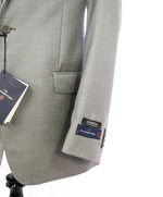ERMENEGILDO ZEGNA - "Classic" SAKS FIFTH AVENUE Gray Textured Suit - 42L