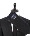 ERMENEGILDO ZEGNA - By SAKS FIFTH AVENUE SILK BLEND "SLIM" Black Suit - 36S