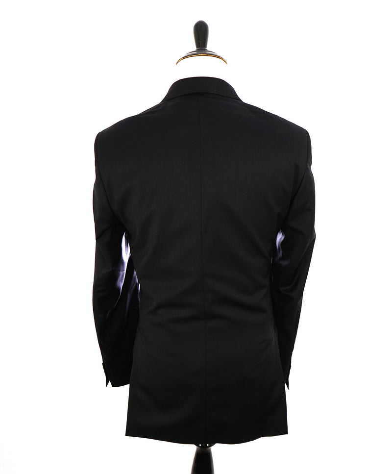 ERMENEGILDO ZEGNA - By SAKS FIFTH AVENUE SILK BLEND "Classic" Black Suit - 42L