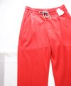 ELEVENTY - Red Cotton Suede Draw String Sweat Pants Jogger - M