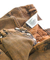 ELEVENTY - Mid-rise Cropped Jeans In Brown Weathered Details - 33W