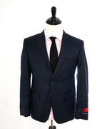 ERMENEGILDO ZEGNA - By SAKS FIFTH AVENUE "Trim Fit" Steel Blue Suit - 40S