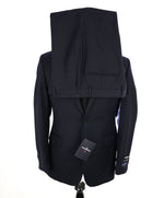 ERMENEGILDO ZEGNA - By SAKS FIFTH AVENUE "Slim" Blue Stripe Suit - 40R