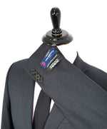 ERMENEGILDO ZEGNA - By SAKS FIFTH AVENUE Textured Weave Black Suit - 38S