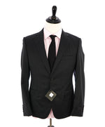 SAMUELSOHN - "REDA" Super 120's Performance Wool Charcoal Suit - 48L
