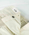 $495 ELEVENTY - SAND Cotton/Elastane "MILANO" Fit Chino Cargo Slim Pants- 33W