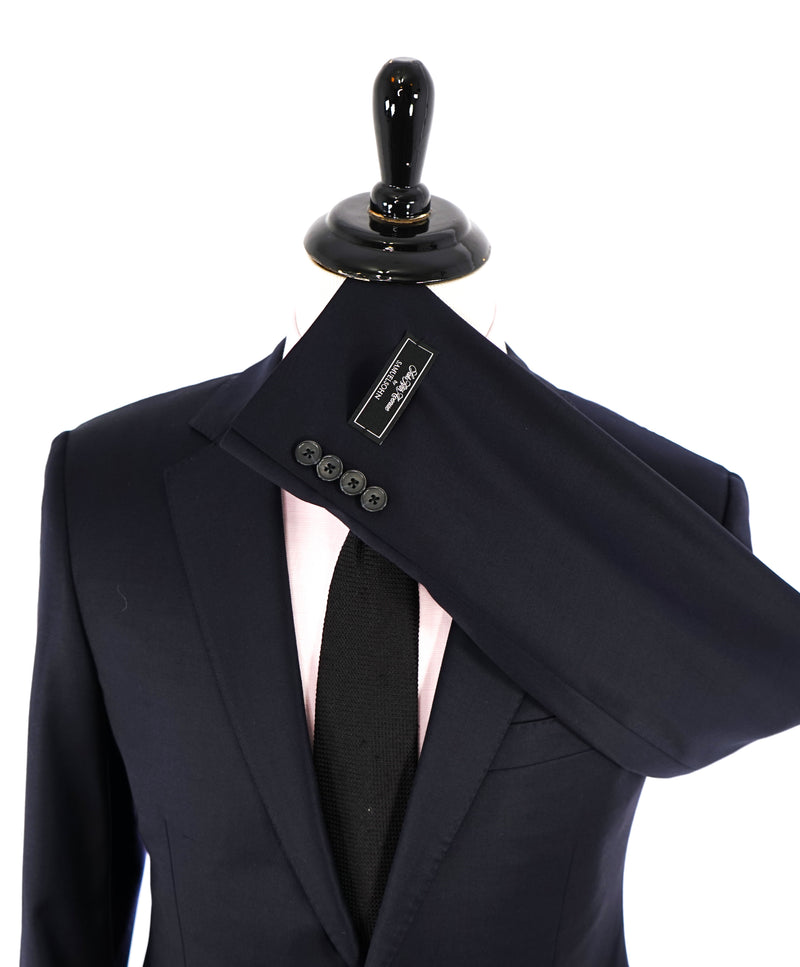 SAMUELSOHN - For SFA Super 130's Performance "LYCRA Blend" Wool Navy Suit - 40S