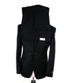 SAMUELSOHN - SAKS 5TH AVE Super 120's Wool "SB YARDLEY" Solid Black Suit - 42L