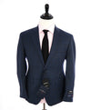 ERMENEGILDO ZEGNA - By SFA *TRAVELLER/ AUSTRALIAN WOOL* Blue Gray Check Suit - 40S