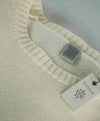 $745 ELEVENTY - *PURE CASHMERE* White Crewneck Sweater - M
