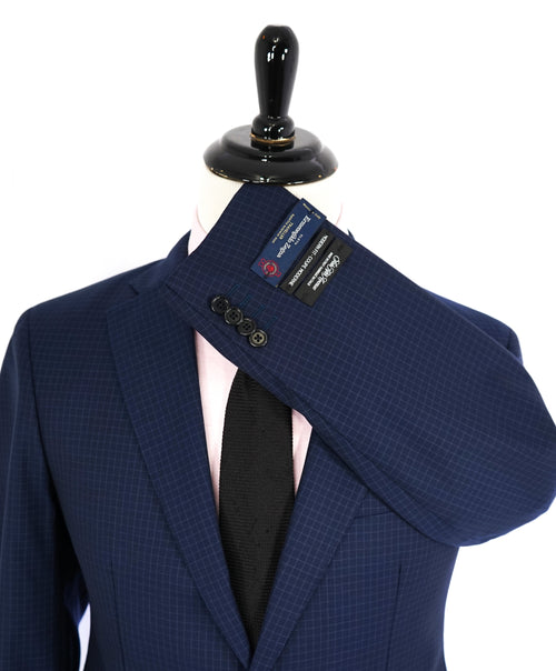 ERMENEGILDO ZEGNA - By SFA *TRAVELLER/ AUSTRALIAN WOOL* Blue Box Check Suit - 40S