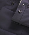 GIORGIO ARMANI - Solid Black *Closet Staple* Flat Front Dress Pants - 37W