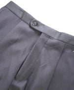 SAKS FIFTH AVE - Tuxedo Dinner Flat Front Wool Pants - 31W