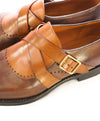 BALLY - “SCRIBE” Goodyear Welt Brown Hand Made Monk Strap Loafers - 8.5