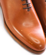 NETTLETON - Cognac Brown Hand Made In England Wholecut Oxfords - 9