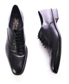 SALVATORE FERRAGAMO - “ Fedele” Black Oxford W Leather Sole - 12 B