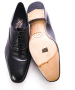 SALVATORE FERRAGAMO - “ Fedele” Black Oxford W Leather Sole - 12 B