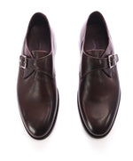 NETTLETON - Brown Hand Made In England Single Monk Loafers - 8