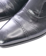 MEZLAN - Single Cutaway Monk Strap Loafers W Cap Toe - 8.5