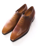 CORTHAY - Twist Pullman French Calf Leather Piped Oxfords - 12