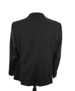 ARMANI COLLEZIONI -  "M Line" Slim Peak Lapel Black Tuxedo Suit - 48R
