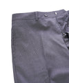 NORDSTROM - Gray Micro Check Plaid Wool Flat Front Dress Pants- 34W