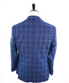 LORO PIANA -"Zelander" For SAKS 5TH AVE Wool/Silk Green Check Blazer- 40S