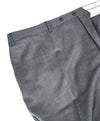 CANALI - Wool Gray Shades Twill Weave Flat Front Dress Pants - 45W