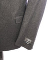 SAKS FIFTH AVENUE - "BLACK LABEL" Slim Fit 100% Cashmere Gray Blazer- 46L