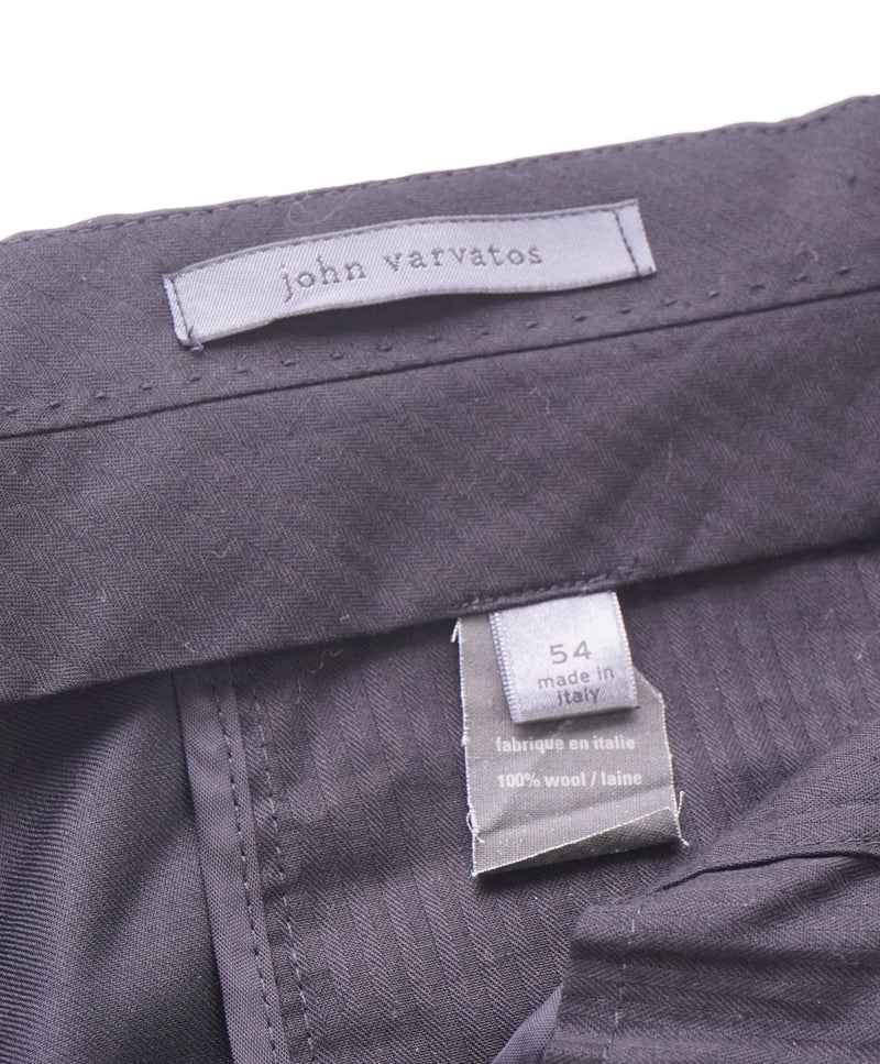 JOHN VARVATOS - Main Line Collection Evening Tux Flat Front Dress Pants - 37W