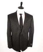 SAKS FIFTH AVENUE - "BLACK LABEL" Slim Fit 100% Cashmere Gray Blazer- 46L