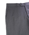 SAKS FIFTH AVE -Gray Wool & Silk MADE IN ITALY Flat Front Dress Pants -  38W