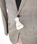 RALPH LAUREN PURPLE LABEL - "NIGEL" Prince of Wales Check 2-Button SLIM Suit - 38R