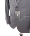 HUGO BOSS - "REDA Super100" Notch Lapel Charcoal Gray Suit - 36R