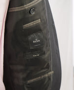 HUGO BOSS - "REDA Super100" Notch Lapel Charcoal Gray Suit - 36R