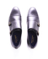 COLE HAAN - "Henry" Black Cap Toe Double Monk Strap Loafers "Grand OS” - 13