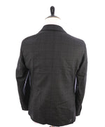 HUGO BOSS - "TAILORED" Burgundy Check Double Breasted Unstructured Suit - 40R