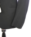 RALPH LAUREN PURPLE LABEL - Peak Lapel Black Tuxedo Suit With Side Tabs - 42L 37W