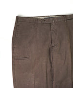 INCOTEX - "SOFT TOUCH COTTON" Distressed Brown Premium Pants - 40W