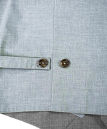 $445 ELEVENTY - *WOOL* Lapel Collared Gray Waistcoat Vest - 40R (M)