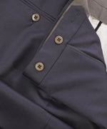 ERMENEGILDO ZEGNA - "MICNVY" Regular Navy Blue Premium Dress Pants - 38W (56EU)