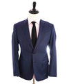 $1,495 ARMANI COLLEZIONI - “G Line” Blue Tonal Stripe Blazer - 38S