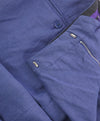 RALPH LAUREN PURPLE LABEL - LINEN/SILK Distressed Blue Pants Side Tabs - 36W