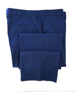 HUGO BOSS - Cobalt Blue “C-Pasini/C-Movie” Flat Front Slim Dress Pants - 36W