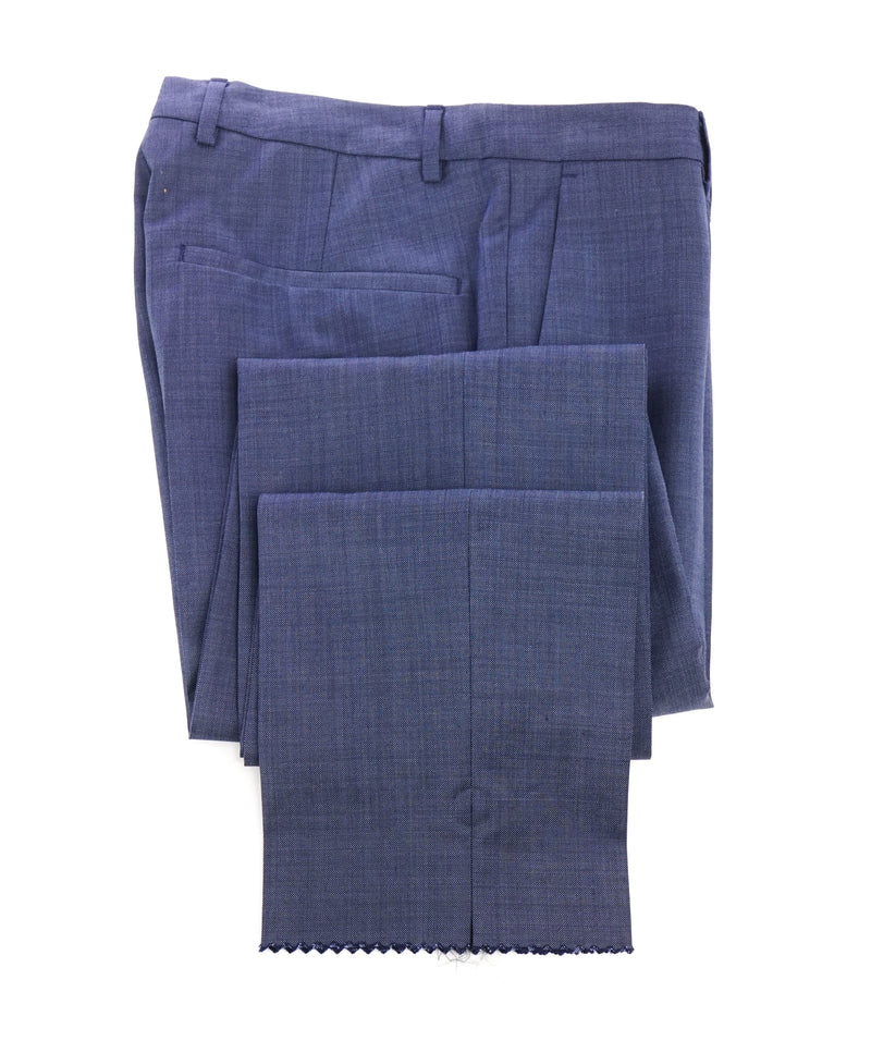 HUGO BOSS - Bold Blue "Heibos3" Slim Flat Front Dress Pants - 28W